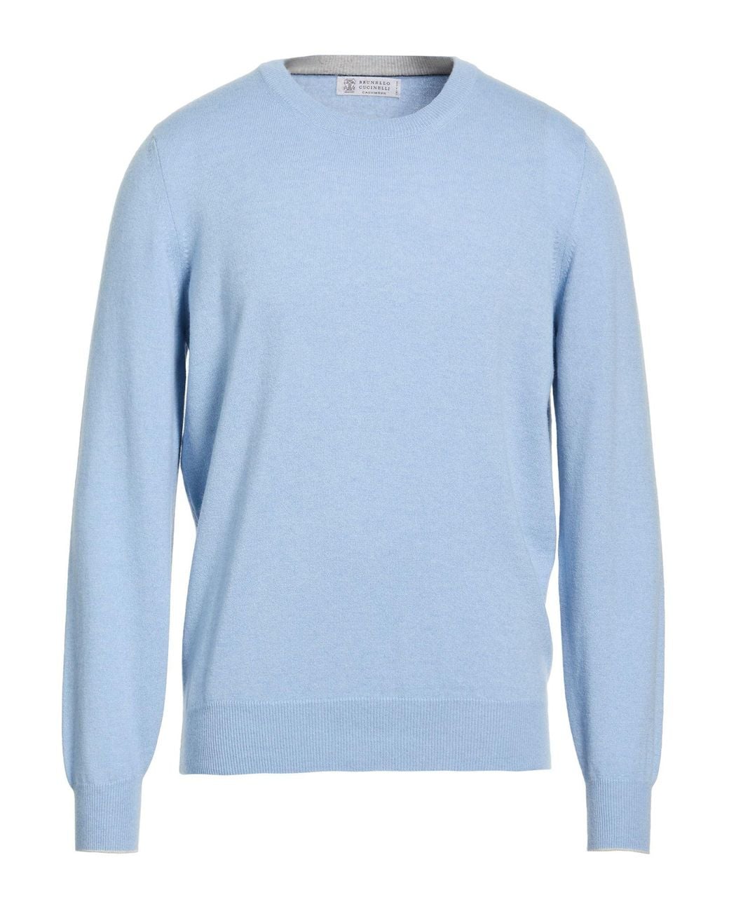 Brunello Cucinelli Blue Sweater Cashmere for men