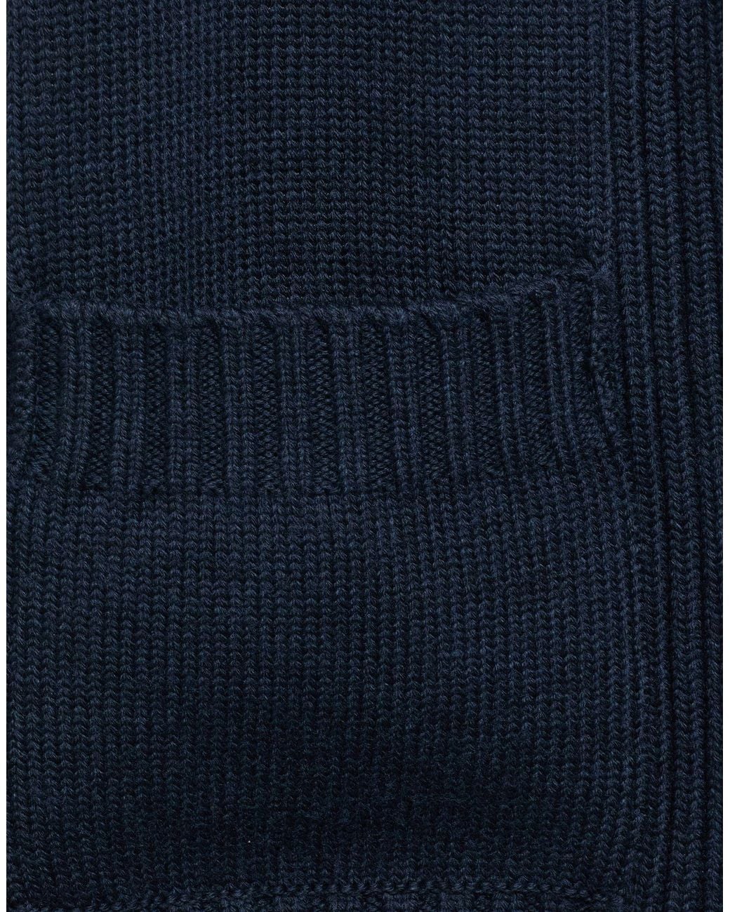 Moorer Blue Scarf Polyester