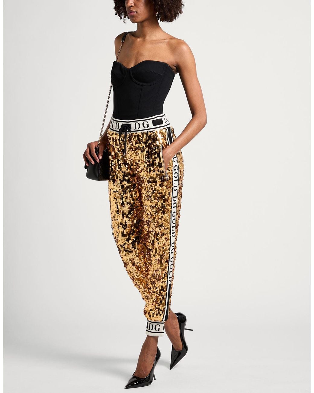 Dolce & Gabbana Metallic Trouser