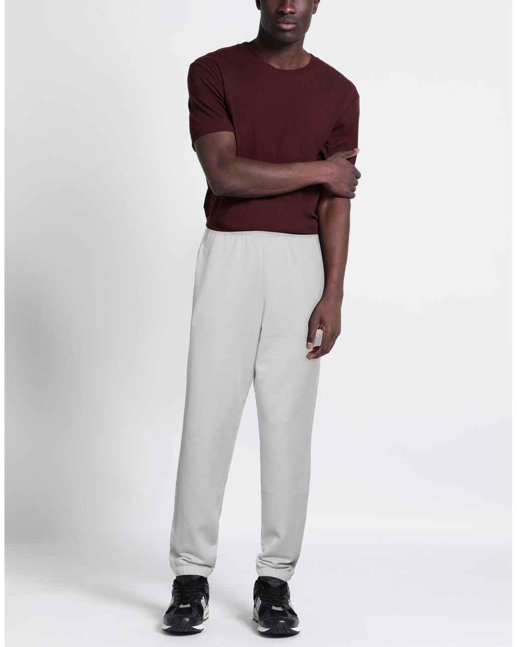 AFTER LABEL Gray Pants for men