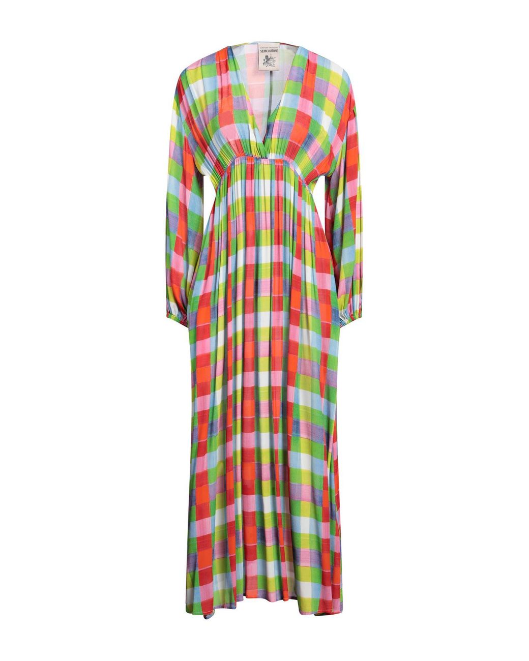 Semicouture White Maxi Dress