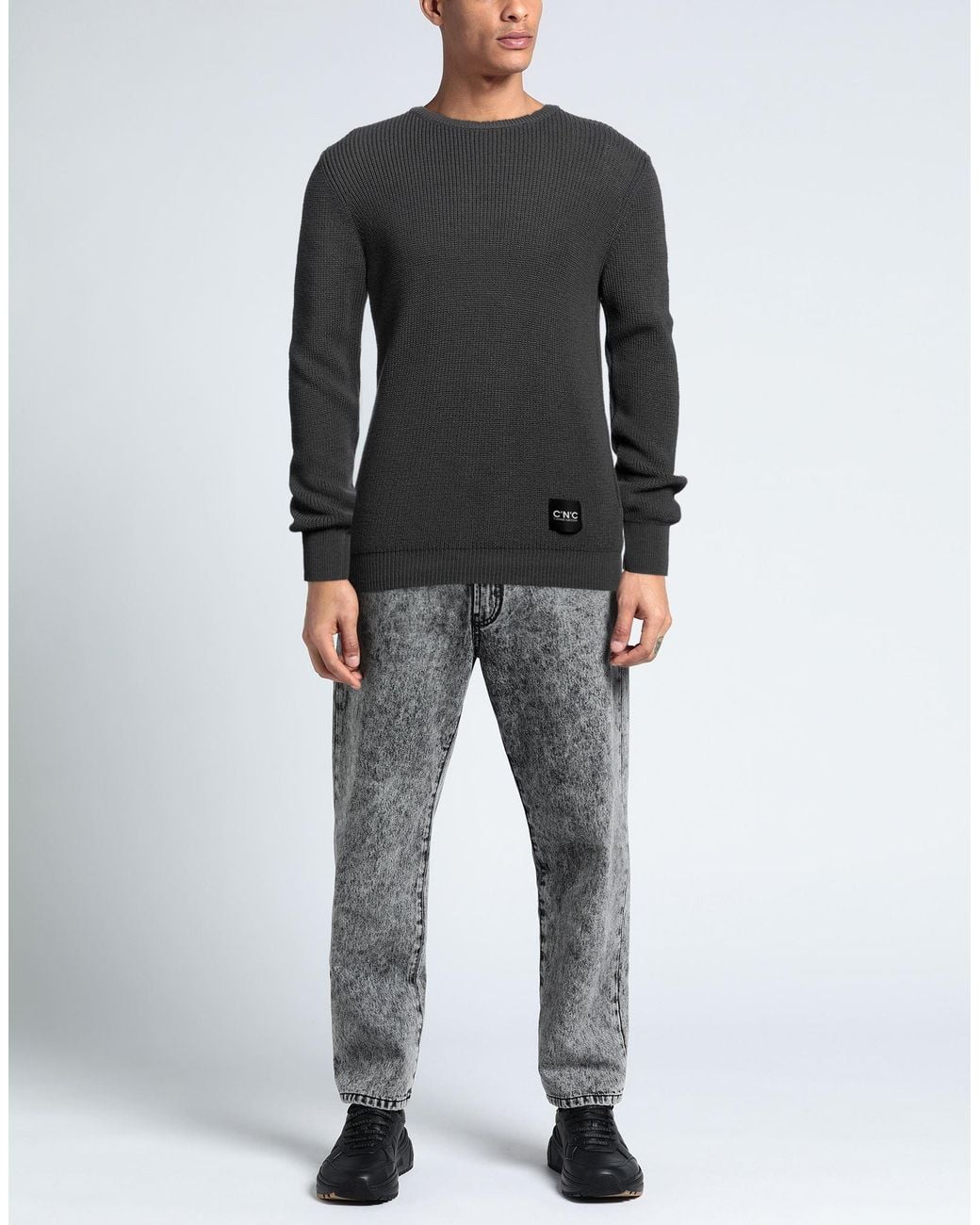 CoSTUME NATIONAL Gray Jumper for men
