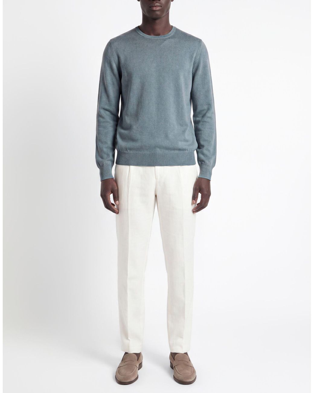 Gran Sasso Blue Jumper for men