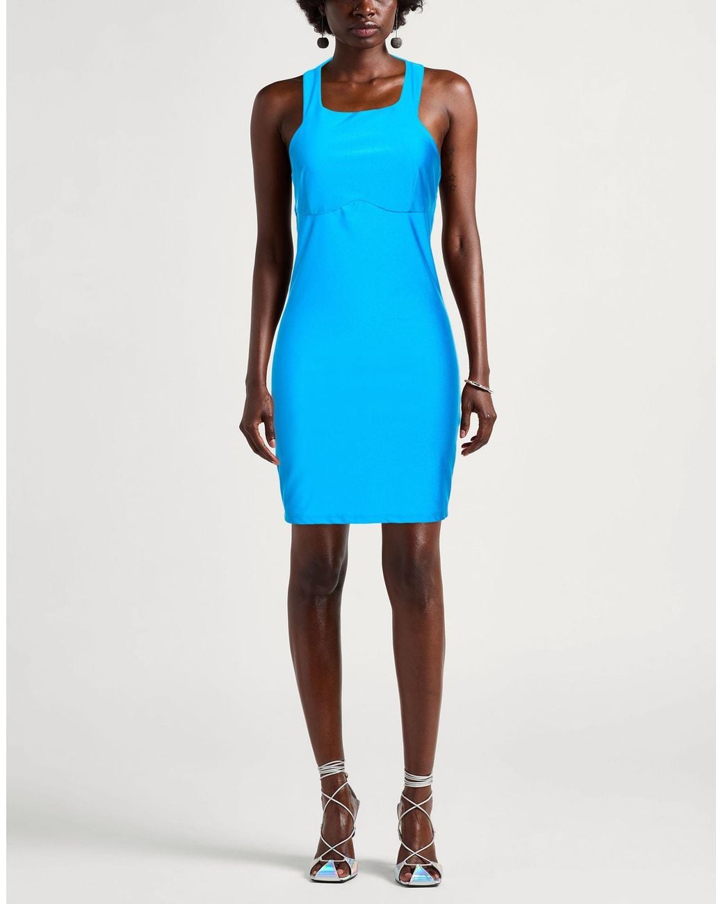 Patrizia Pepe Blue Mini Dress