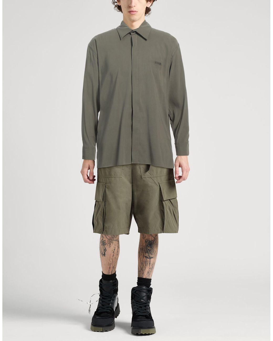 MSGM Gray Shirt for men