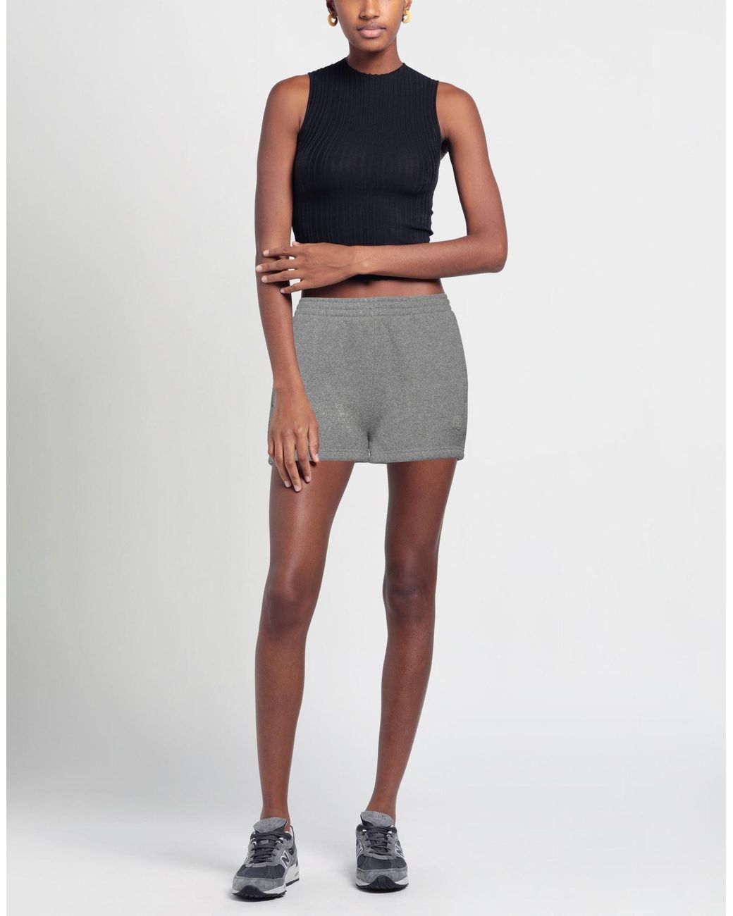 Alexander Wang Gray Shorts & Bermuda Shorts