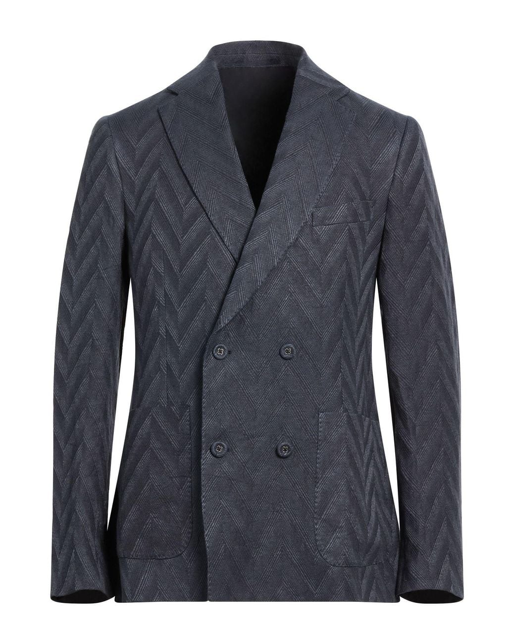 Officine Generale Blue Blazer for men