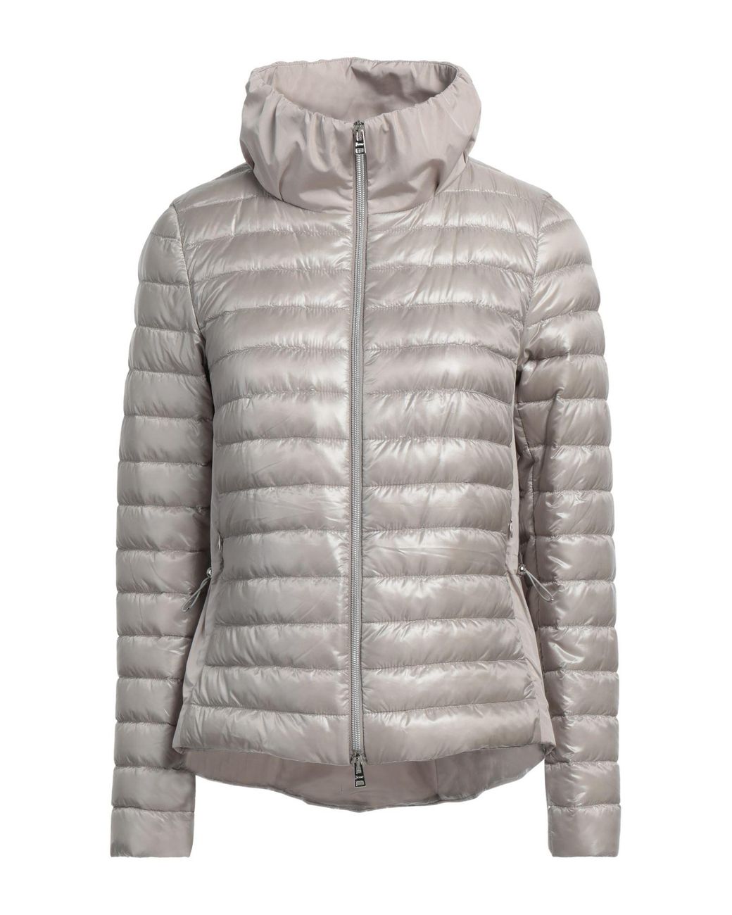 Herno Gray Puffer Polyamide, Polyester