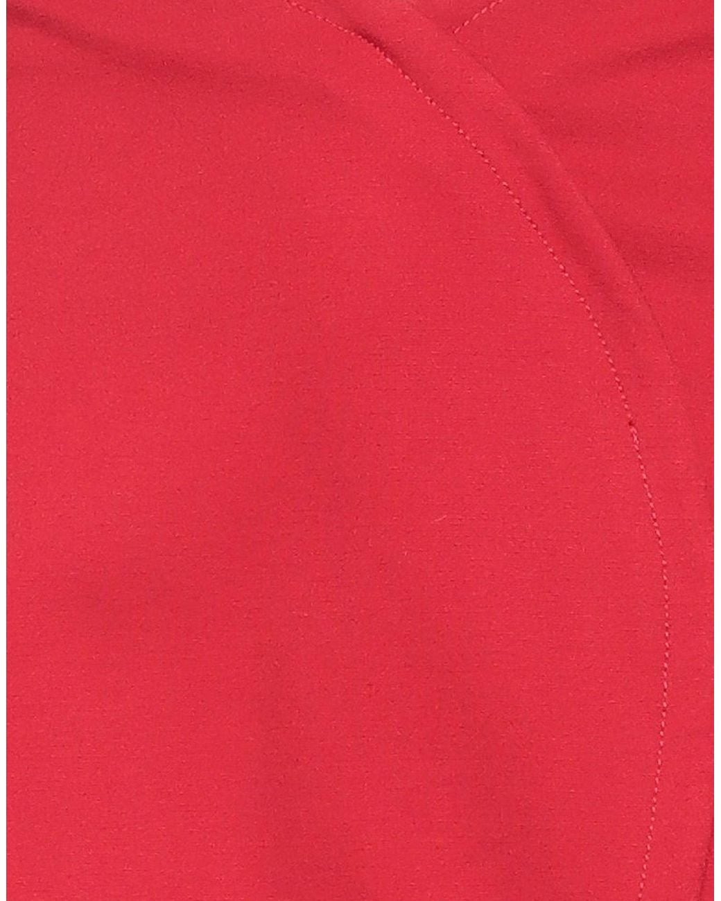 Suoli Red Mini Skirt