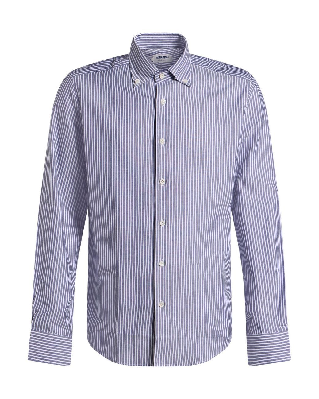 ALEX INGH Purple Shirts for men