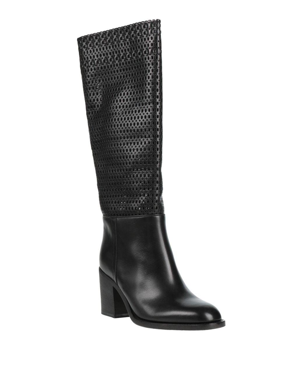 Pantanetti Black Boot Leather