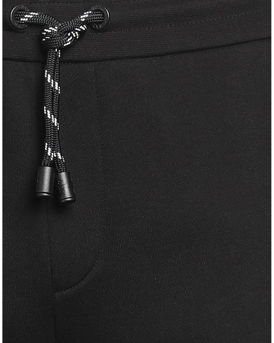 ARMANI EXCHANGE Black Pants Cotton, Polyester for men