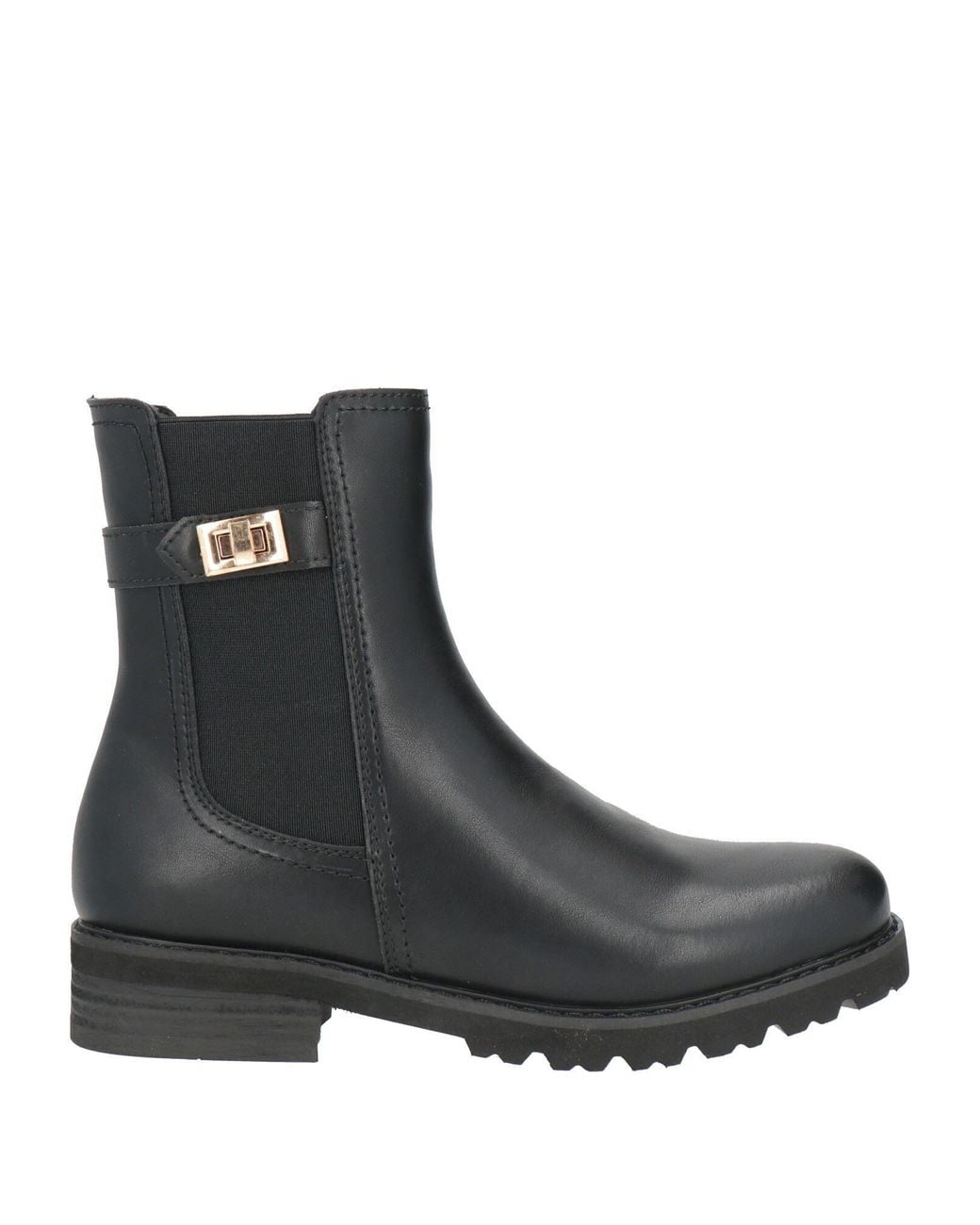 Divine Follie Black Ankle Boots