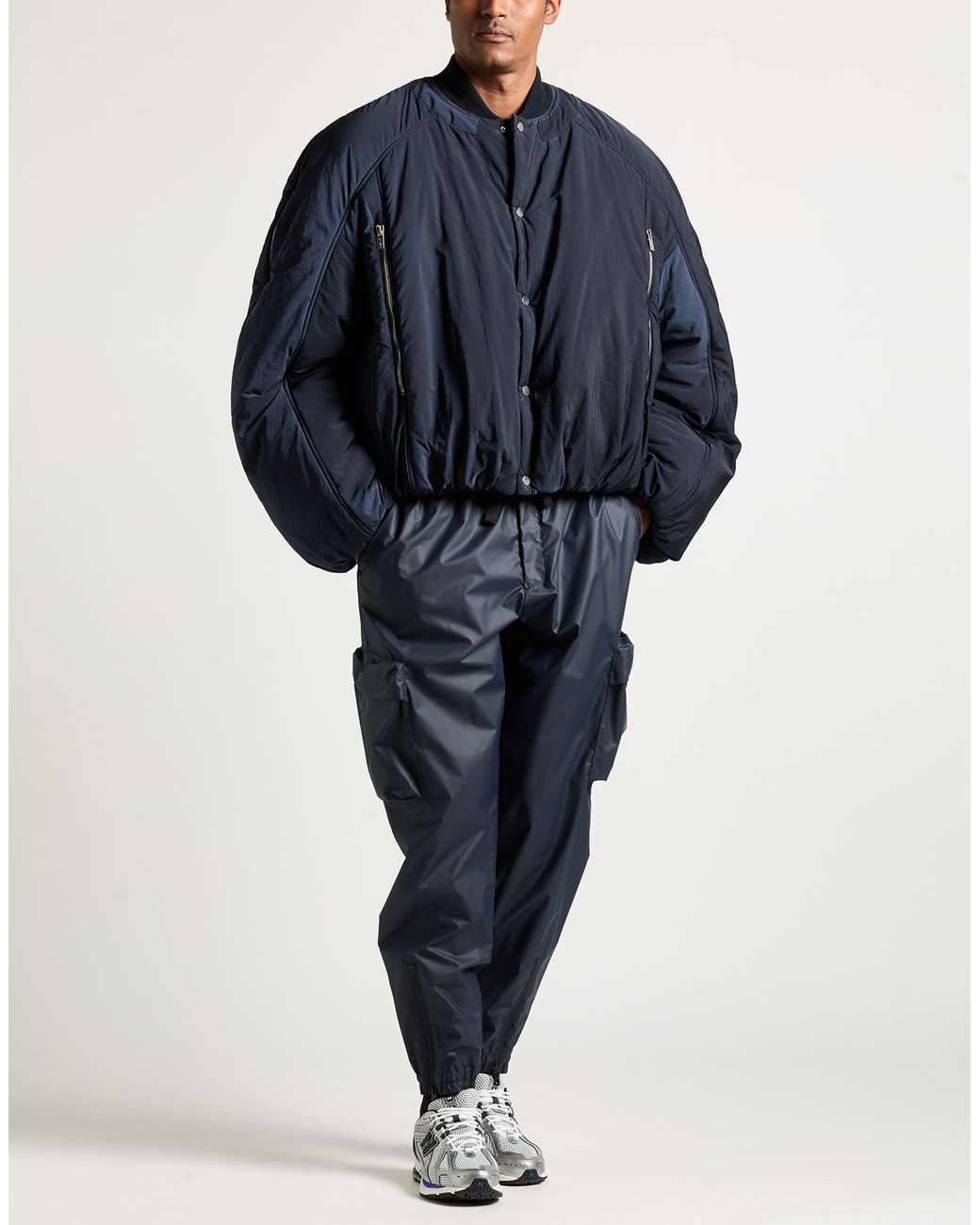 Jacquemus Blue Jacket Polyamide for men