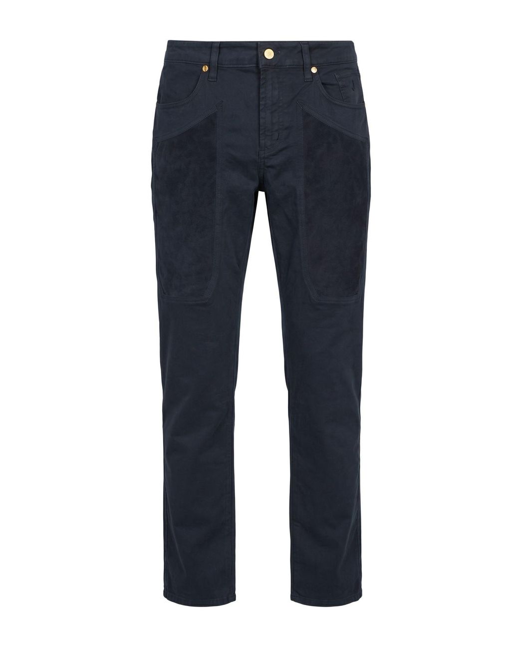 Jeckerson Blue Trouser for men