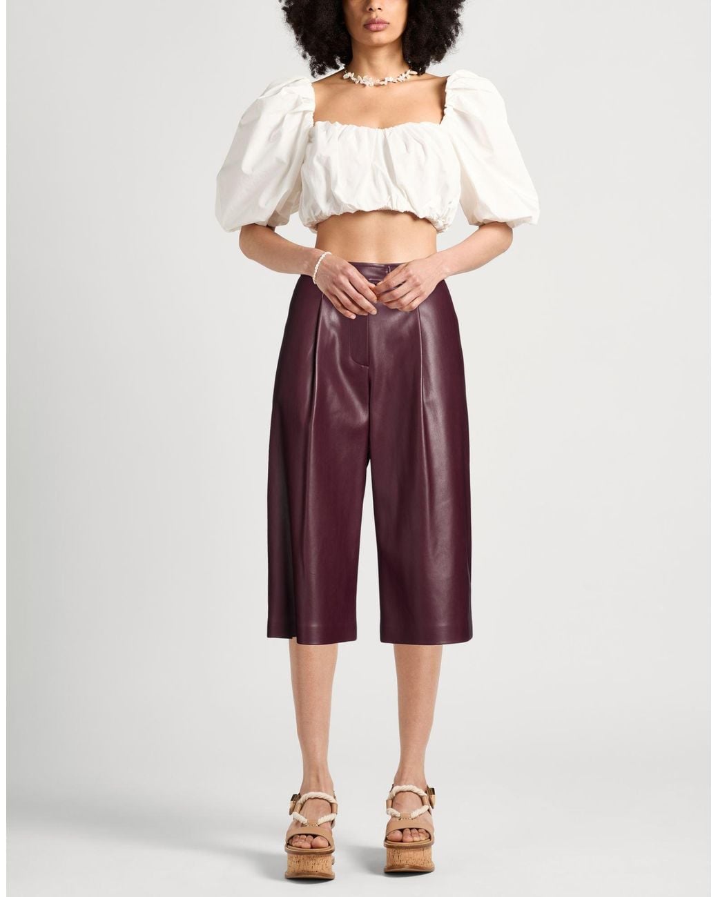 Alpha Studio Purple Trouser