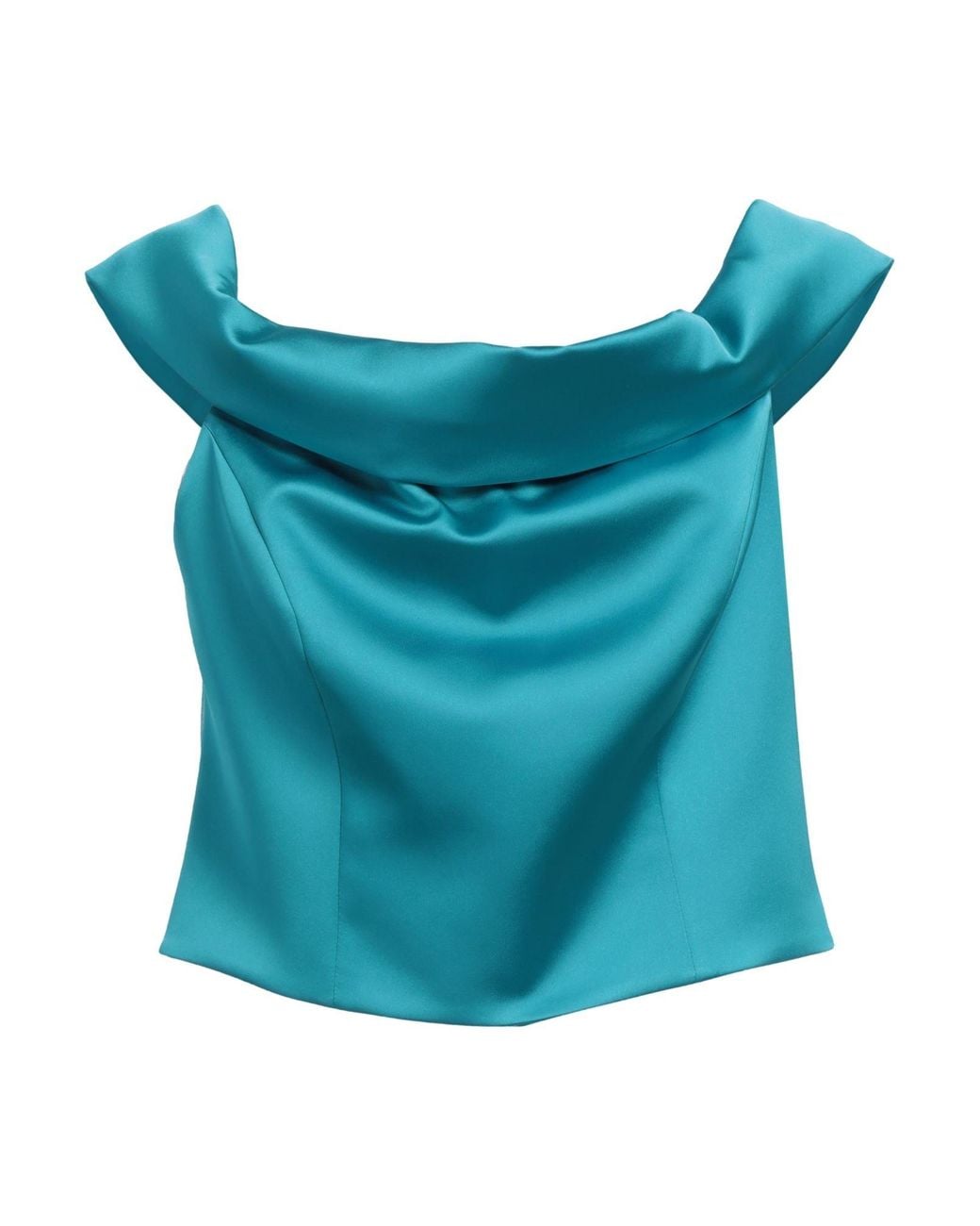 Camilla Blue Top Polyester, Elastane