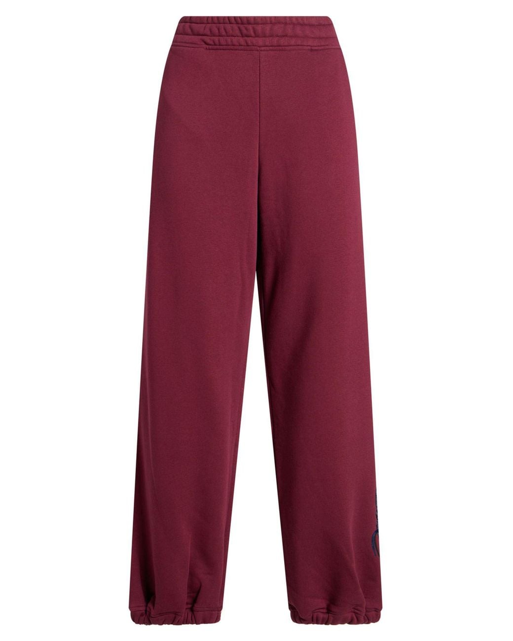 Karl Lagerfeld Red Burgundy Pants Cotton, Polyester