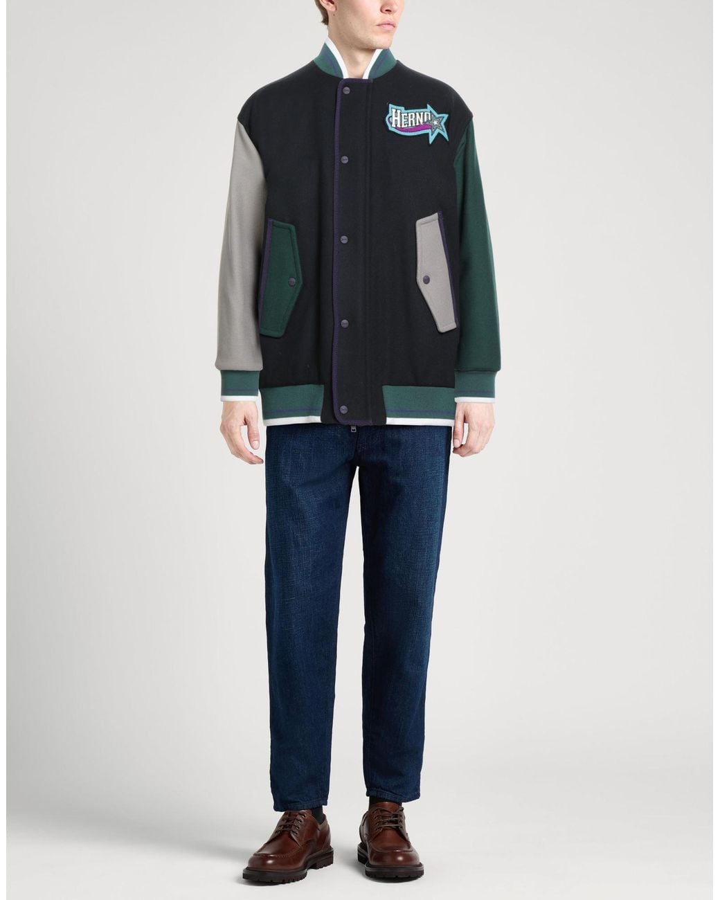 Herno Black Jackets for men