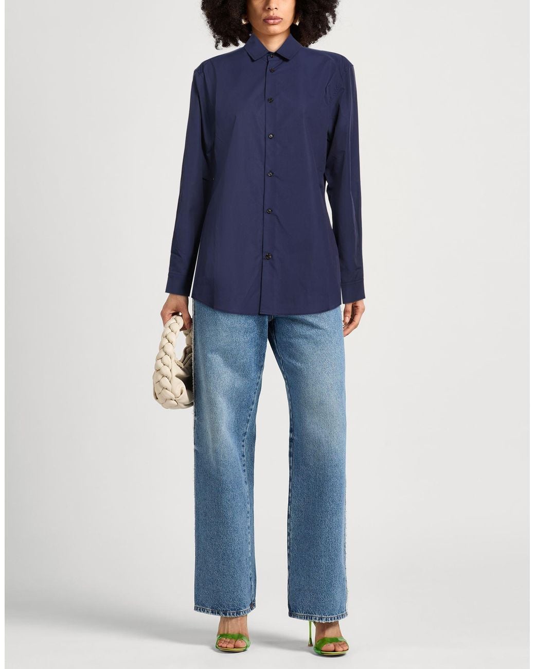 Marni Blue Midnight Shirt Cotton