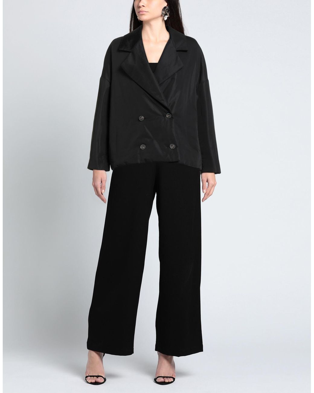 ANNIE PARIS Black Coat Polyester