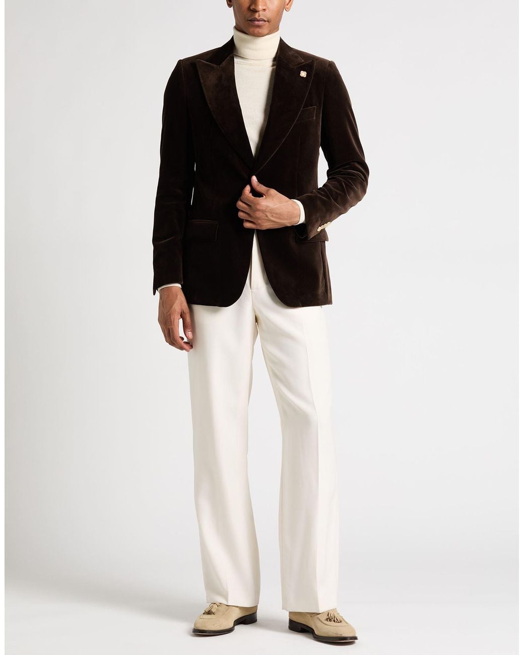 Blazer Lardini pour homme en coloris Black