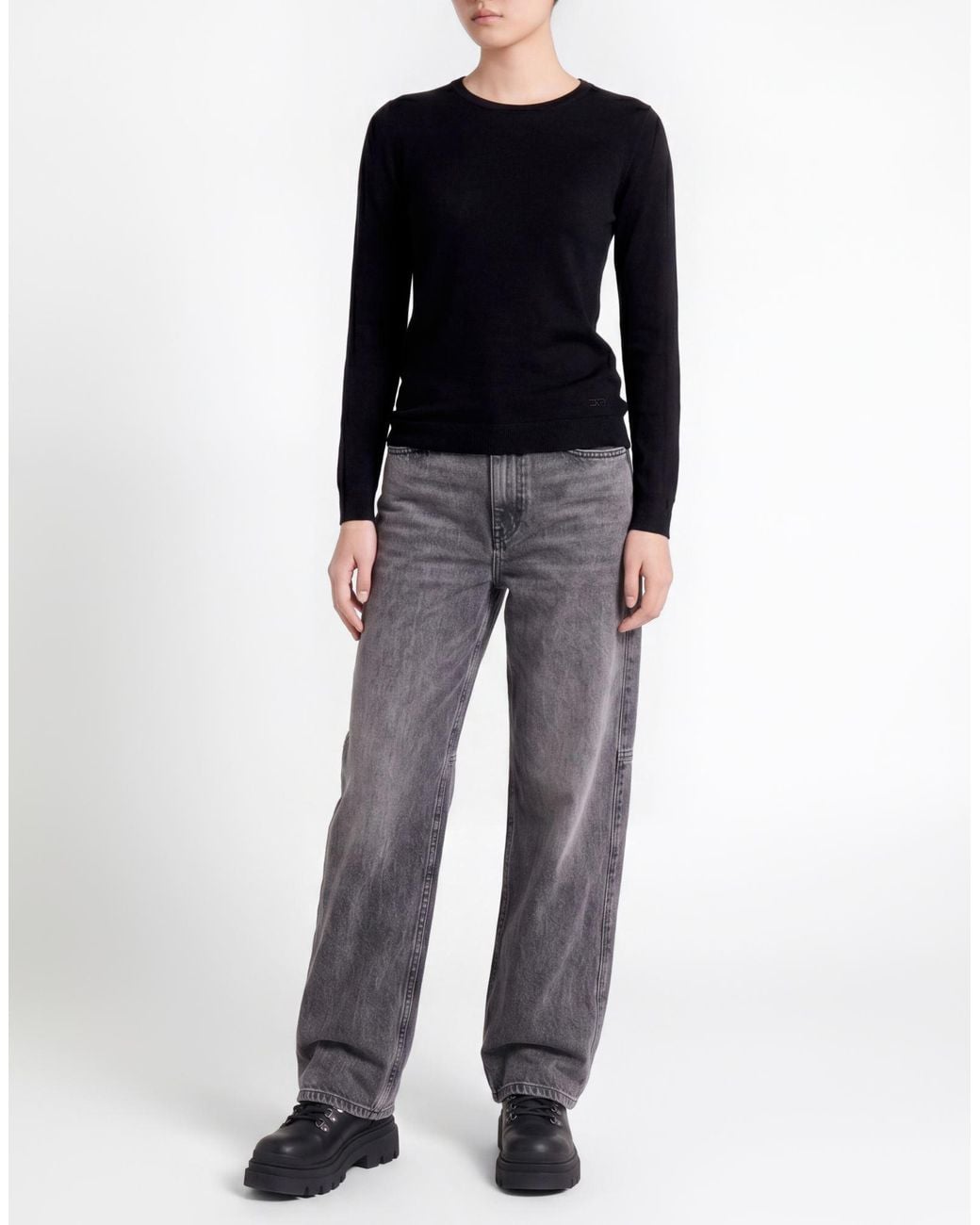 DIESEL Black Sweaters