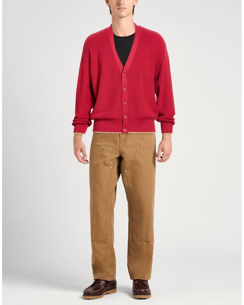 ARMANI EXCHANGE Red Cardigan for men