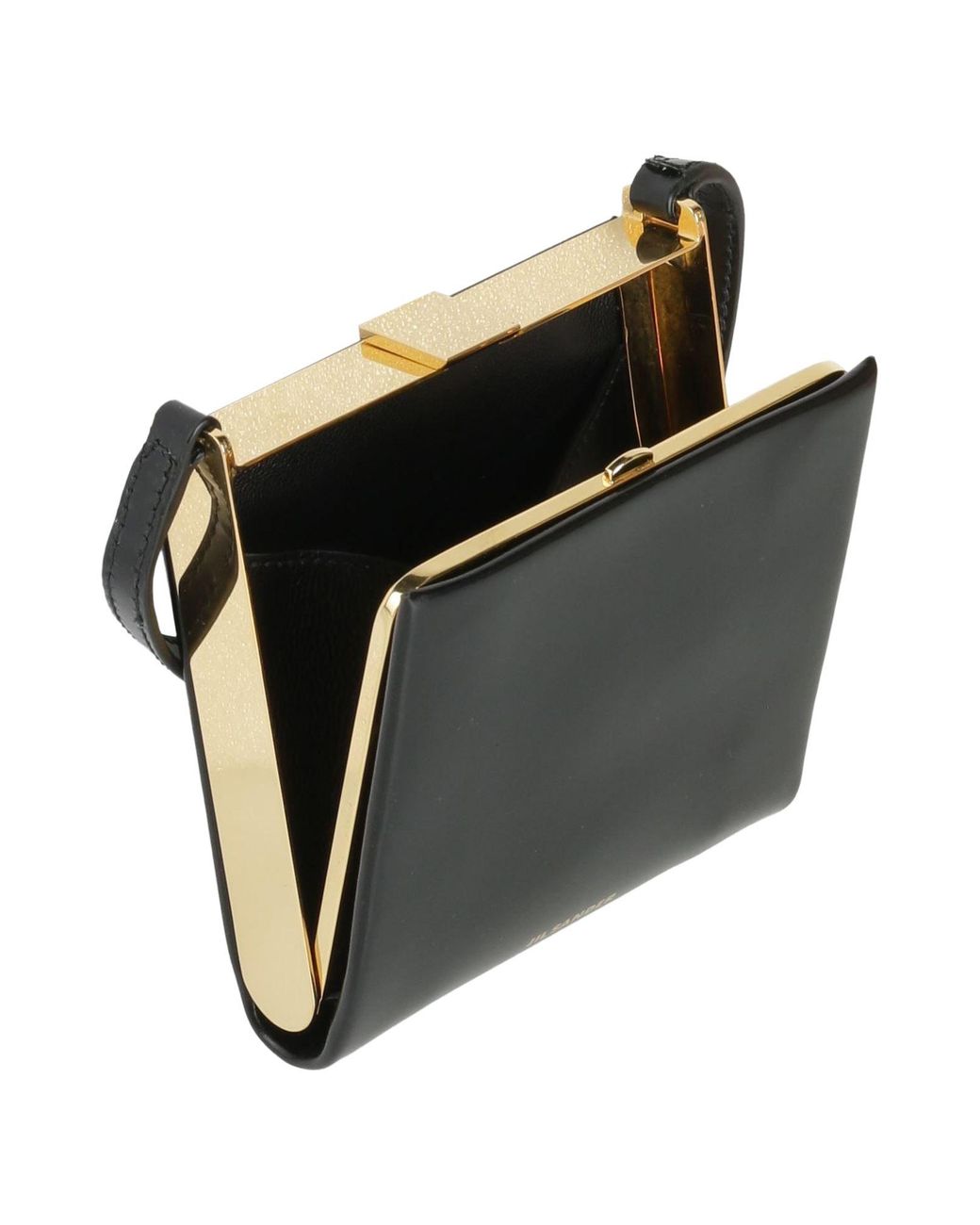 Jil Sander Black Cross-Body Bag Calfskin