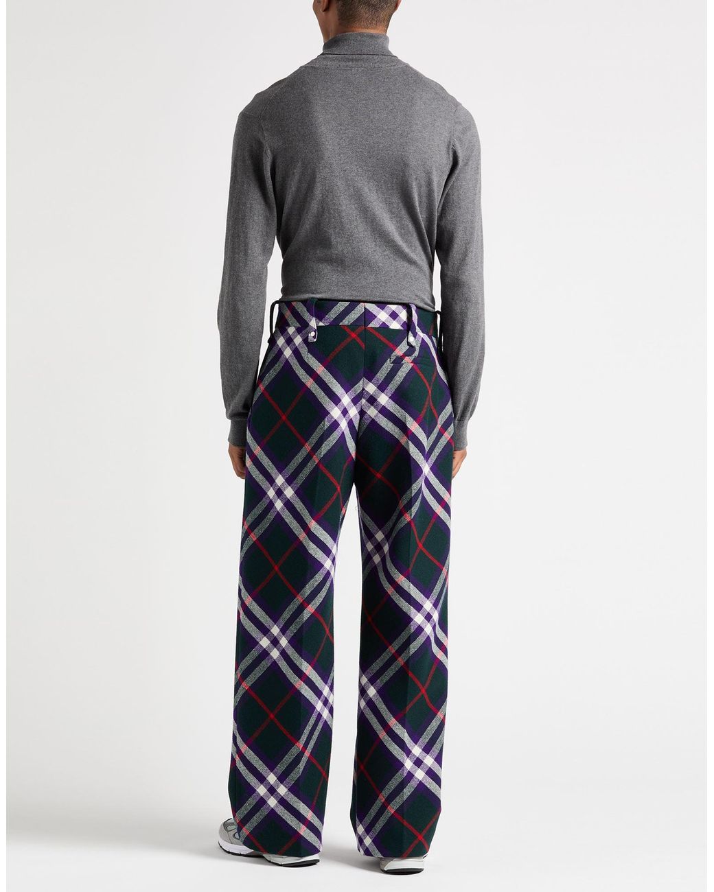 Burberry Blue Trouser for men