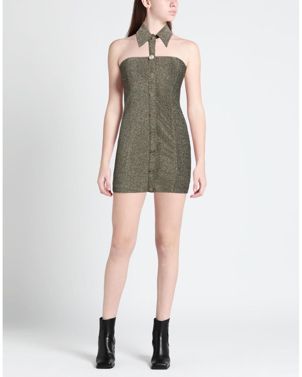 Aniye By Metallic Mini Dress