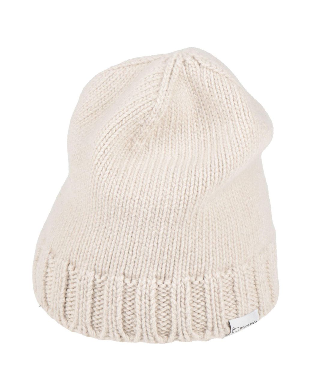 Woolrich Natural Hat Virgin Wool for men