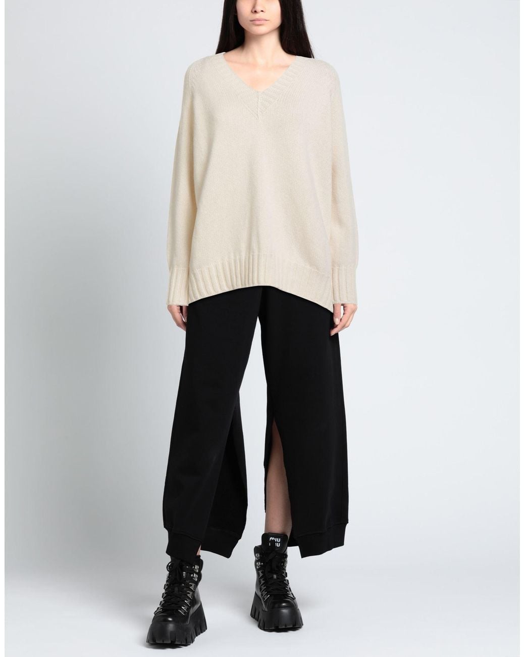 Pullover Aragona de color Natural