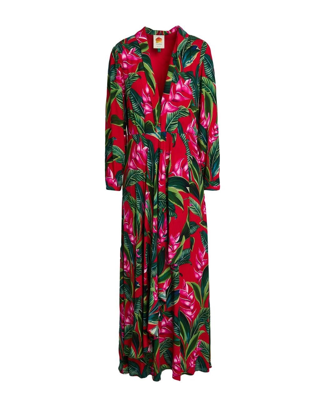 Farm Rio Red Midi Dresses
