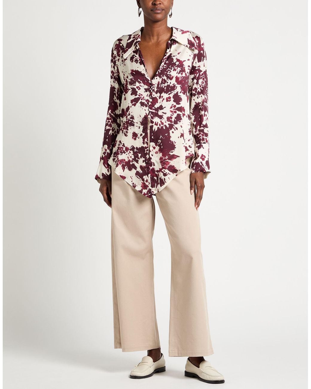Jijil Red Shirt Viscose