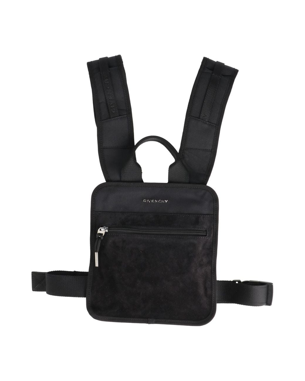 Givenchy Black Backpack Polyamide, Cotton, Polyurethane for men