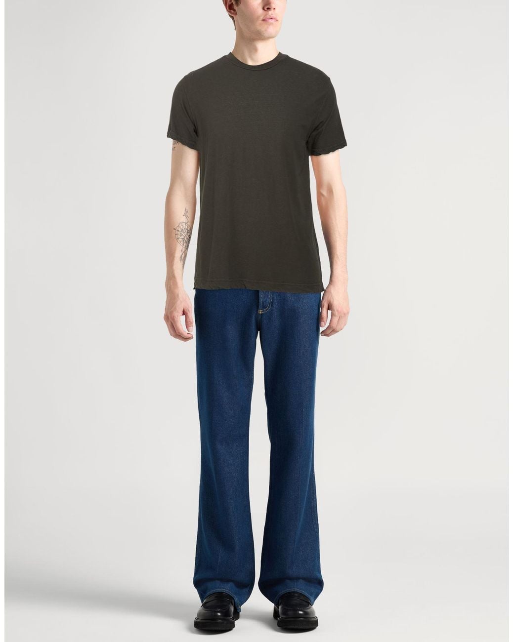 Crossley Green Military T-Shirt Cotton, Cashmere for men