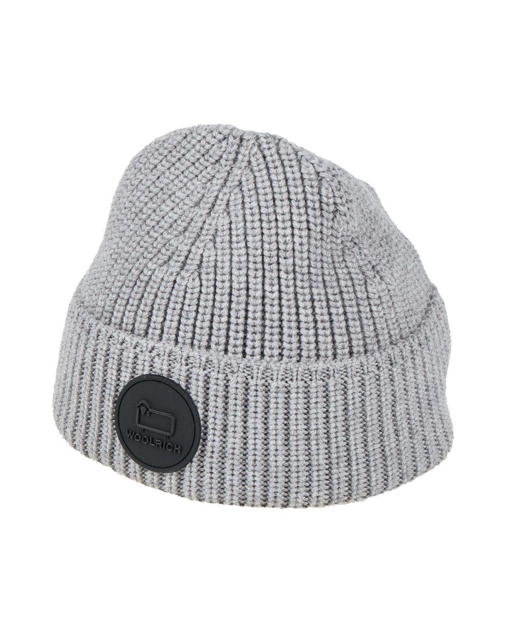 Woolrich Gray Hat Virgin Wool for men