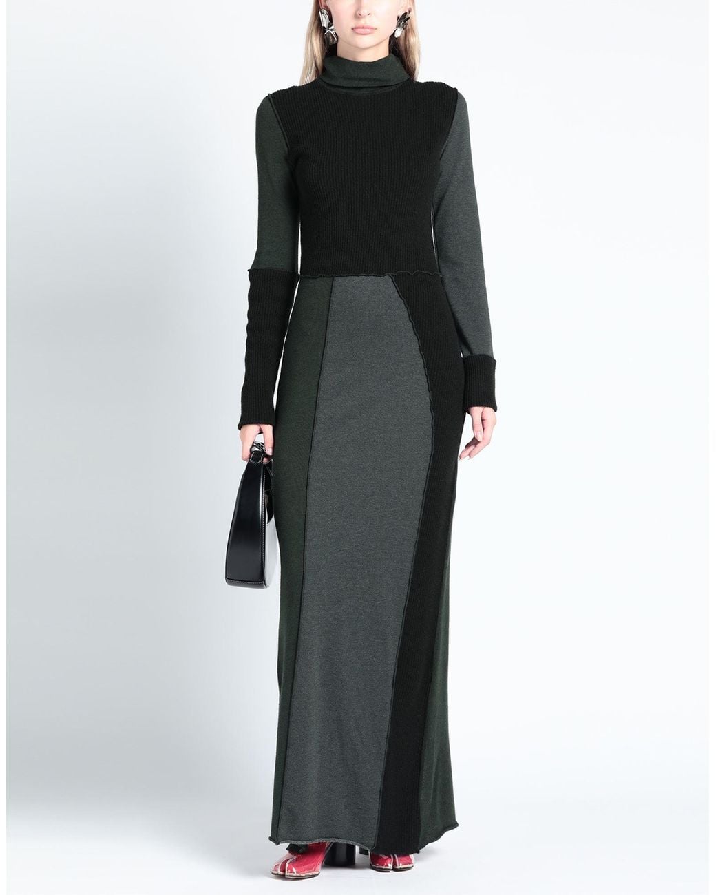 MM6 by Maison Margiela Black Maxi Dress