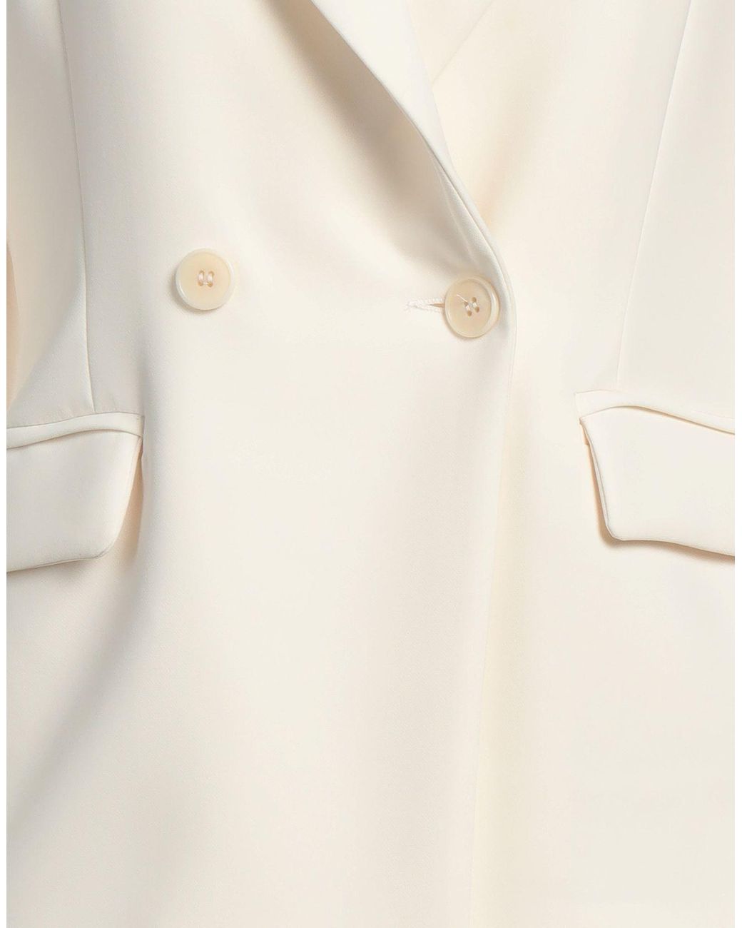 Kaos Natural Ivory Blazer Polyester, Elastane