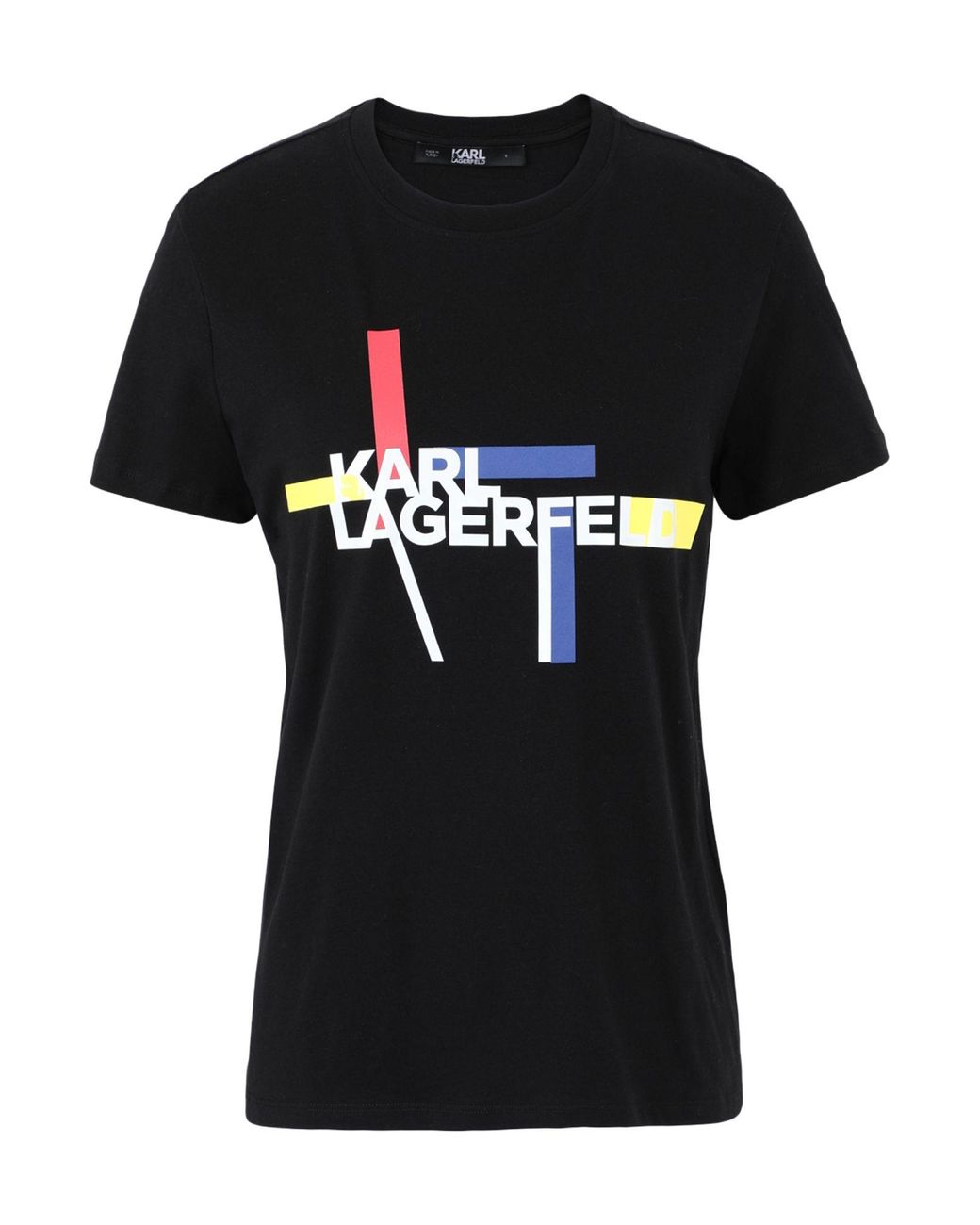 Karl Lagerfeld T-shirt in Black - Lyst