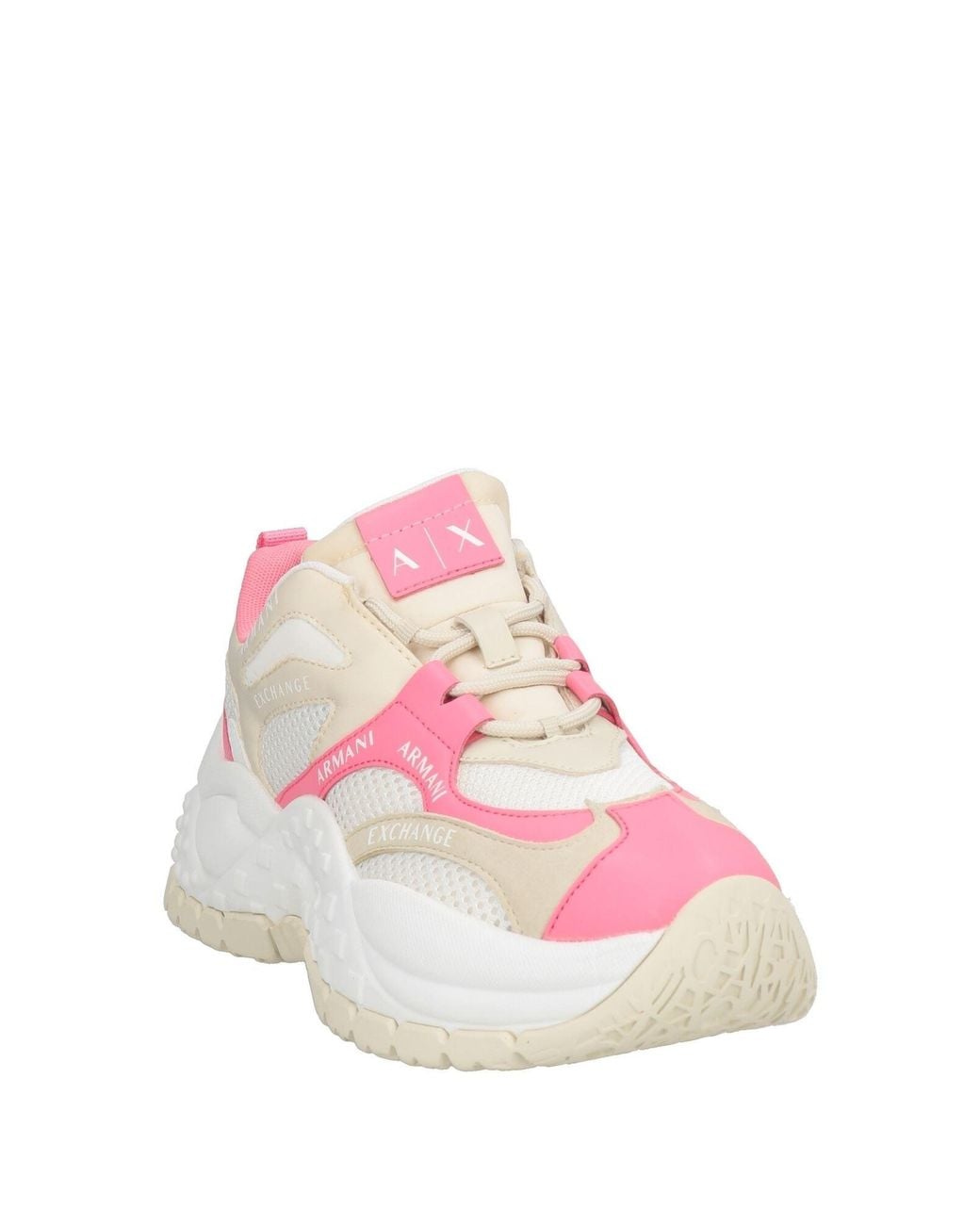 ARMANI EXCHANGE Pink Sneakers
