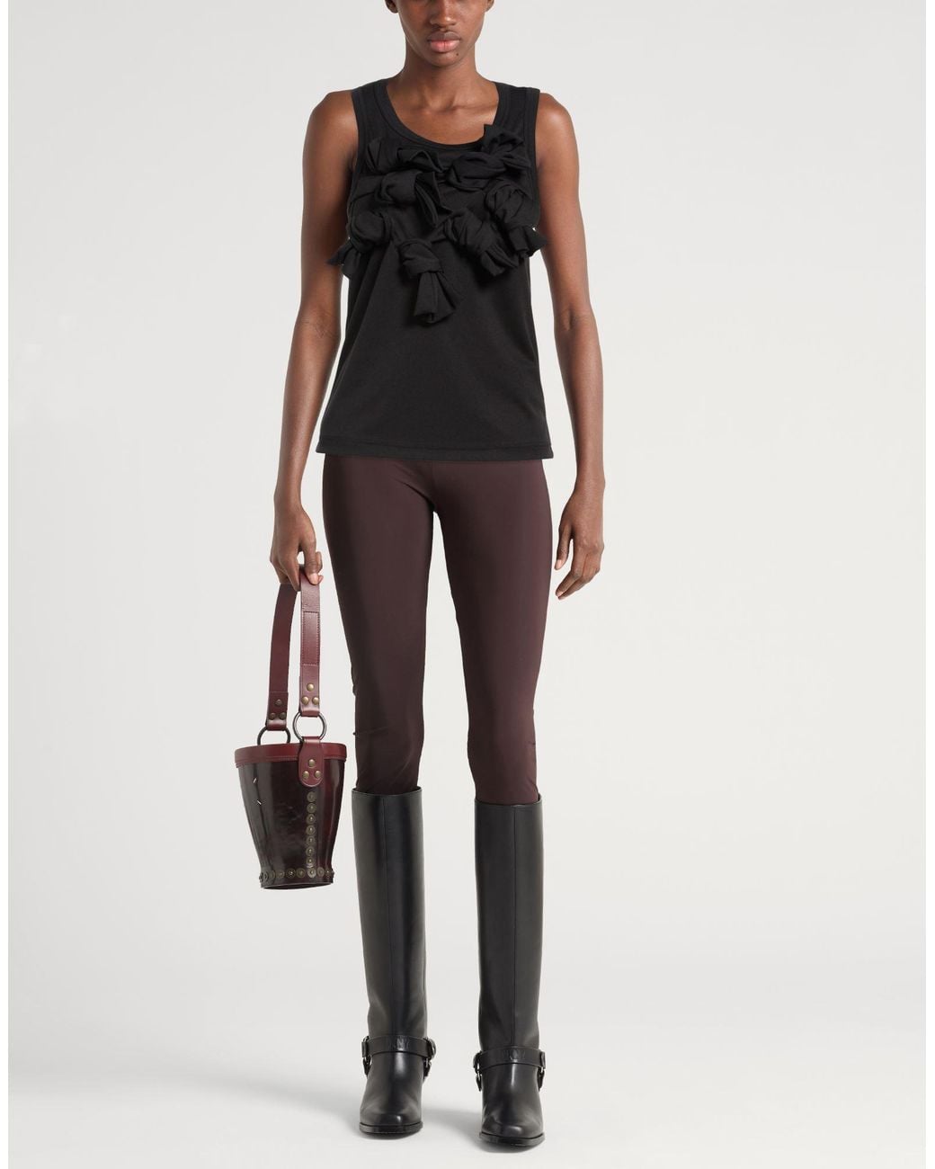 Comme des Garçons Black Charcoal Top Polyester
