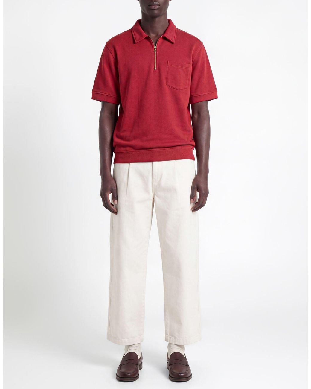 Fortela Red Polo Shirt for men