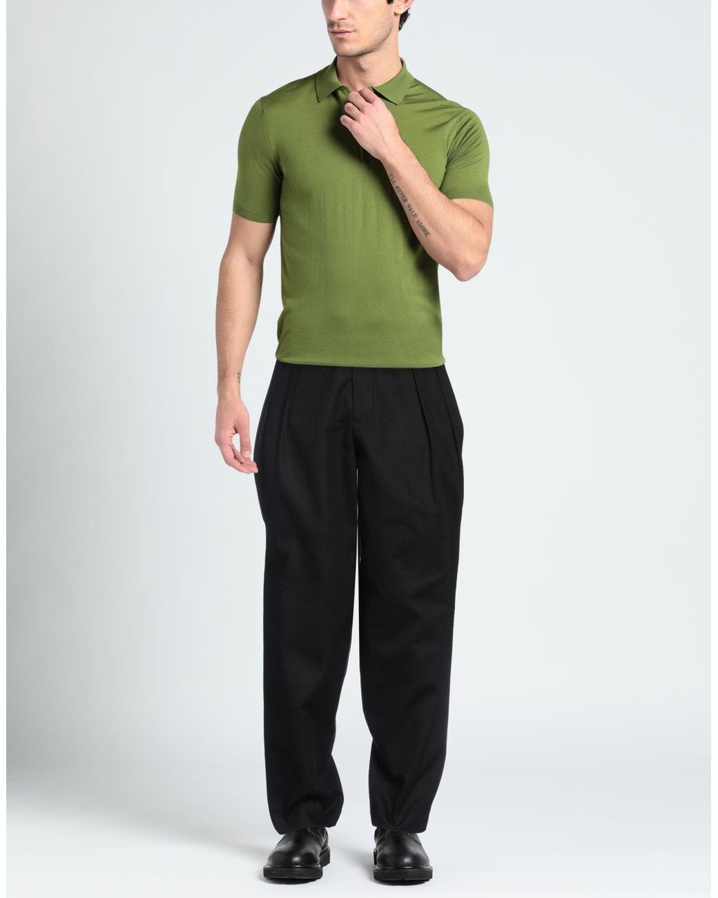 Amiri Black Pants Cotton for men