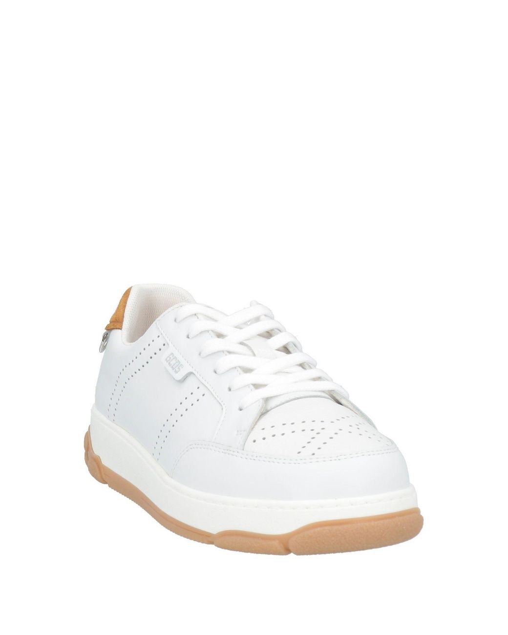 Gcds White Sneakers Leather