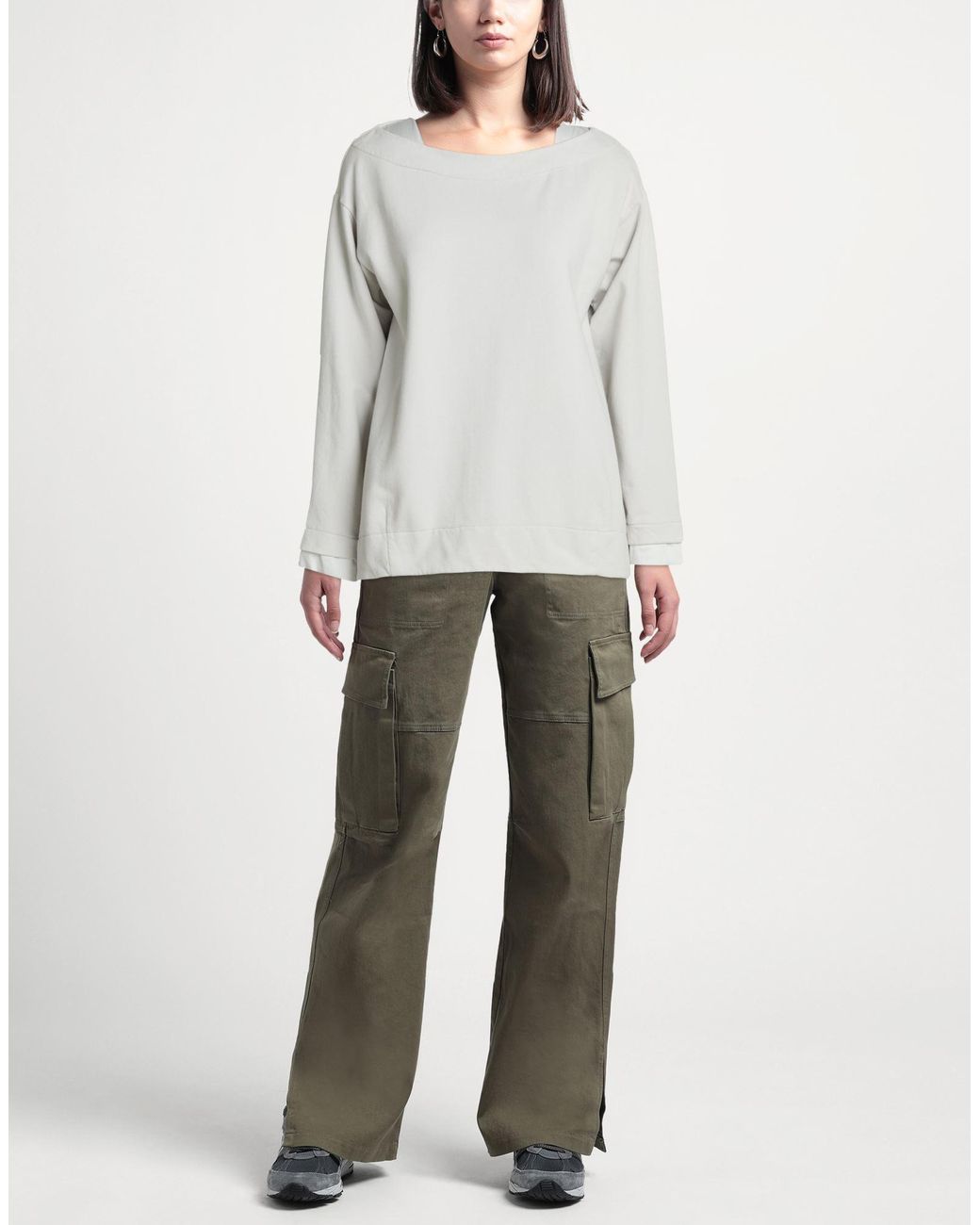 European Culture Gray Sweatshirt
