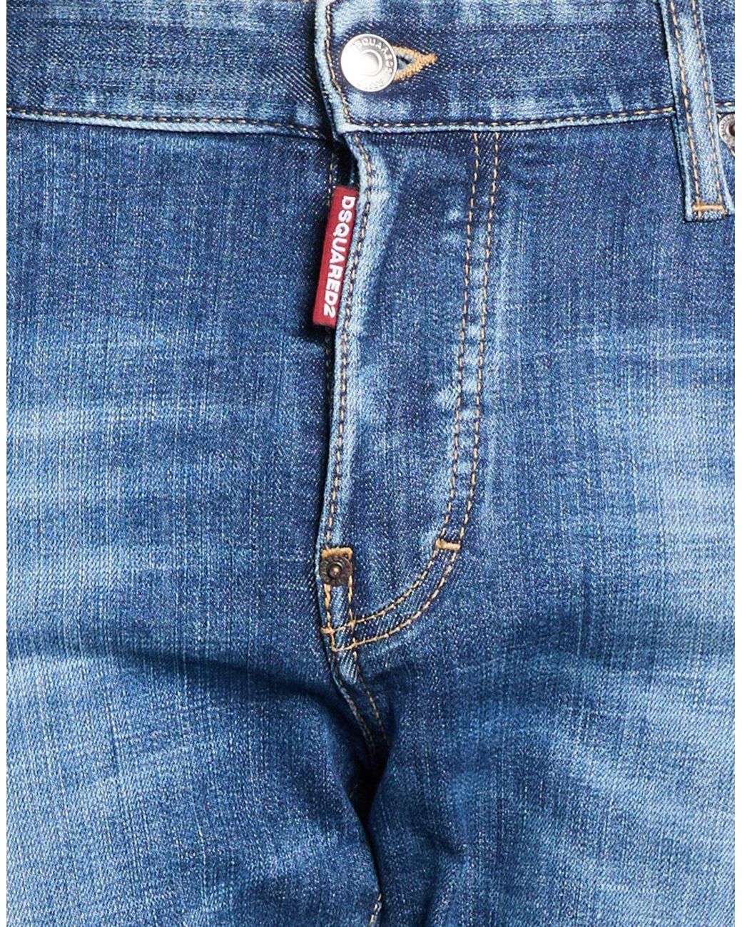 DSquared² Blue Jeans Cotton, Polyester, Elastane for men