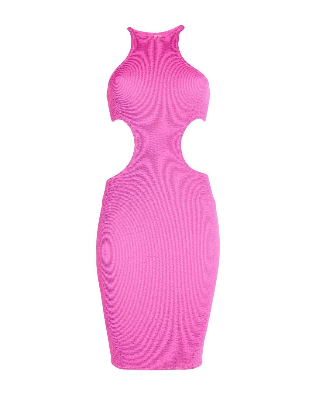 Reina Olga Pink Mini Dress Polyamide, Elastane