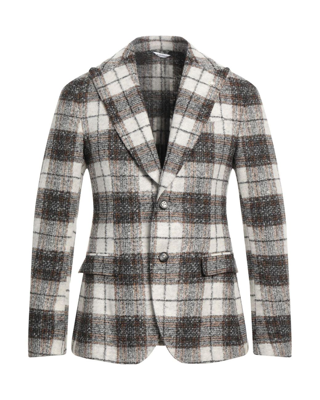 Manuel Ritz Gray Blazer for men